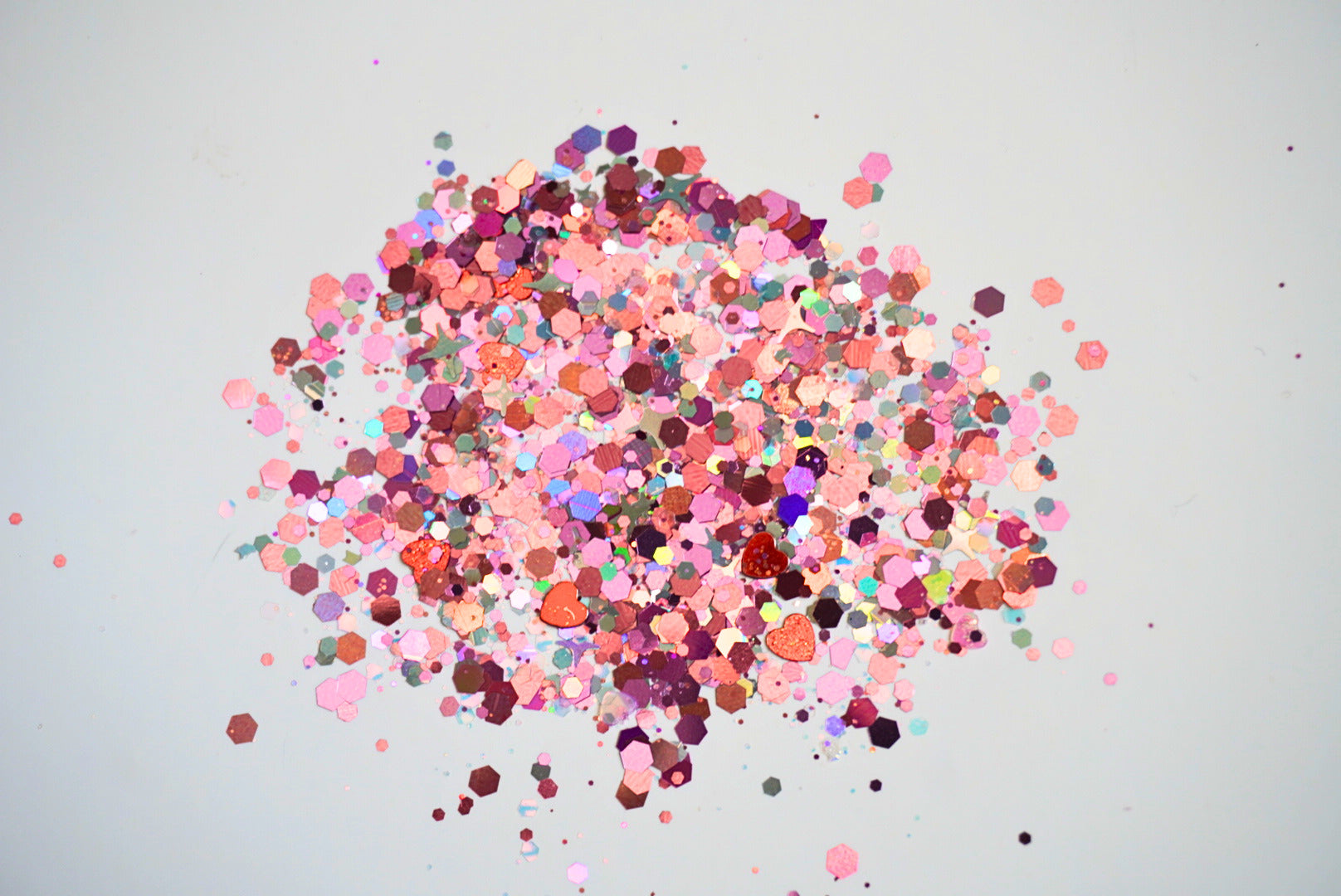 Pinky Pie Purple & Pink Glitter mix